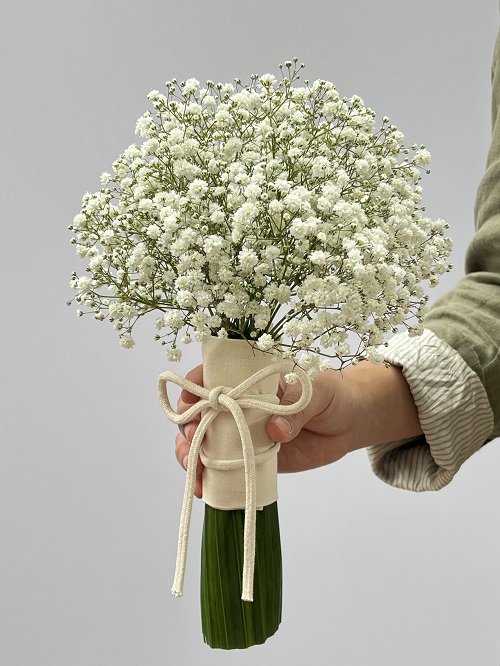 Yuki - buquê de Gypsophilas